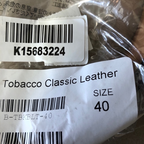 75% off Thursday Boot Company Classic Brass buckle Belt Size 32 - Picture 9 of 11